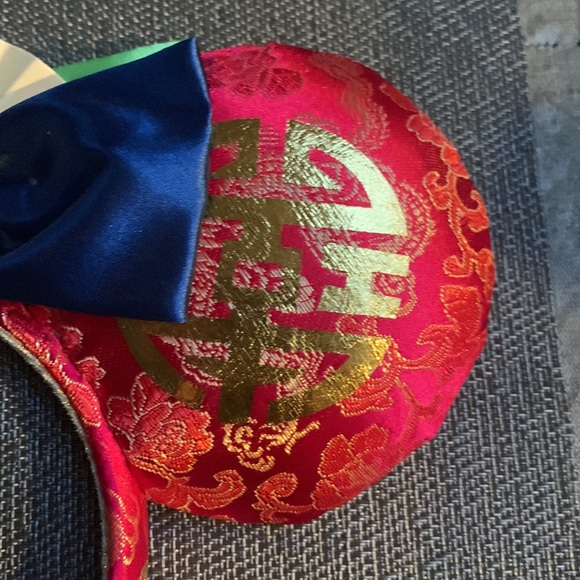 Disney Parks Mulan Minnie Mouse Ear Headband One Size New with Tag - Picture 3 of 5